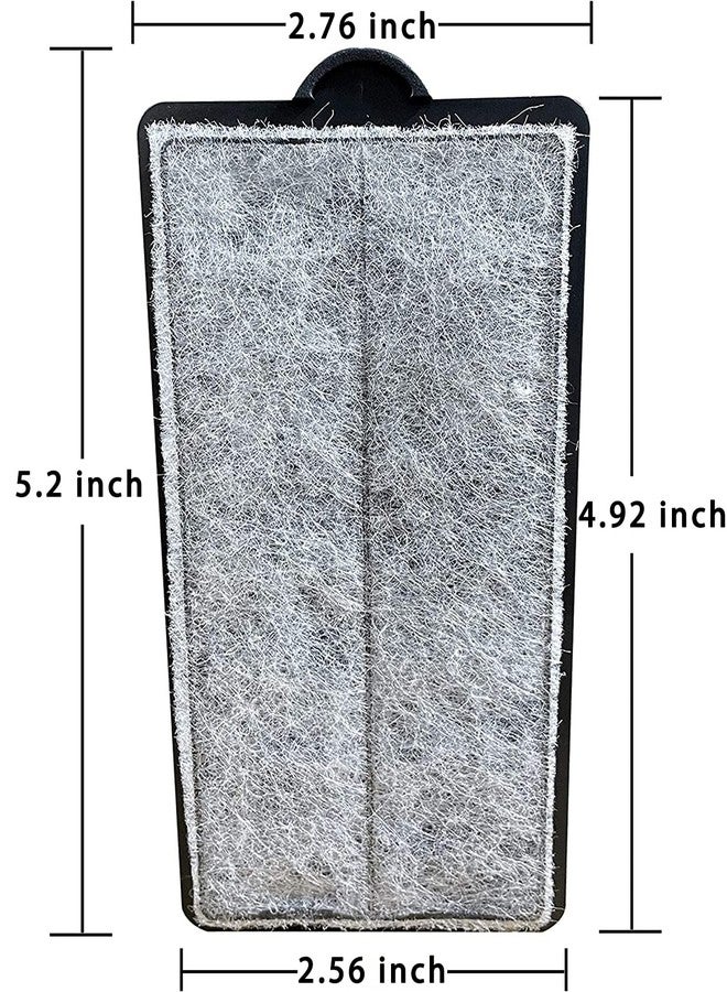TARARIUM 4Pcs Aquarium Filters Replacement Active Carbon Cartridges Bio Filter Plate for Hang on Back Filter Clean and Clear for WP-607H HBL-701 - Image 2